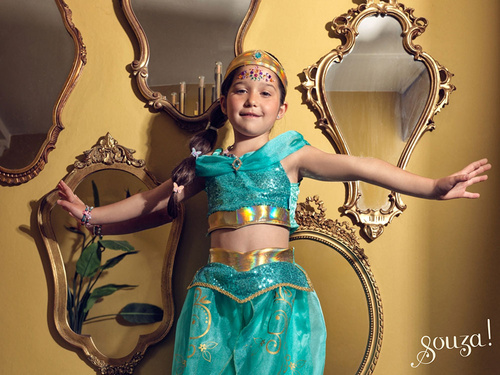 Souza! Kostium arabska księżniczka Amira 3-4 lata