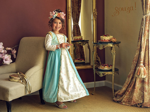 Souza! Kostium sukienka księżniczka Josephina 5-7 lat