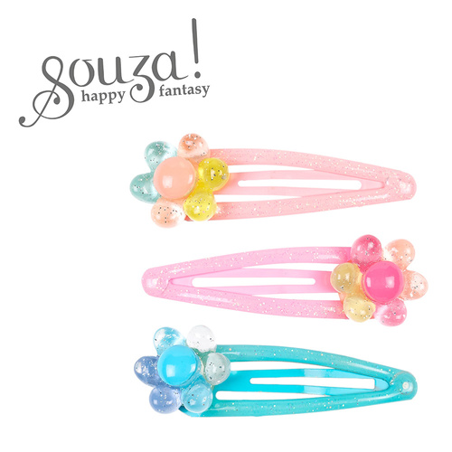 Souza! Spinki do włosów z kwiatkami Daniek 3 szt.