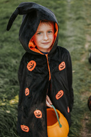 Souza! Peleryna na Halloween kostium dynia 4-8 lat