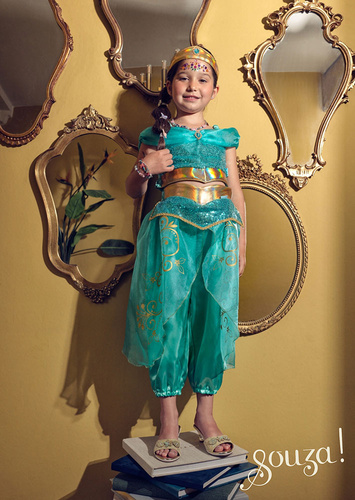 Souza! Kostium arabska księżniczka Amira 5-7 lat