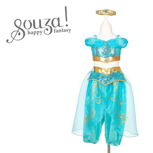 Souza! Kostium arabska księżniczka Amira 8-10 lat