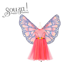 Souza! Kostium sukienka i skrzydła motyl Papillon 8-10 lat