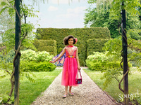 Souza! Kostium sukienka i skrzydła motyl Papillon 5-7 lat