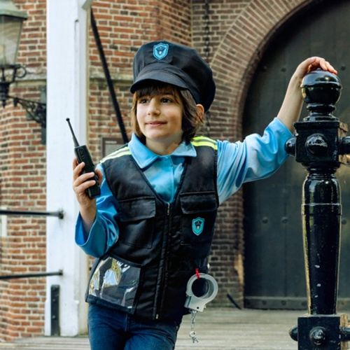 Souza! Kostium policjanta z czapką i akcesoriami 4-7 lat