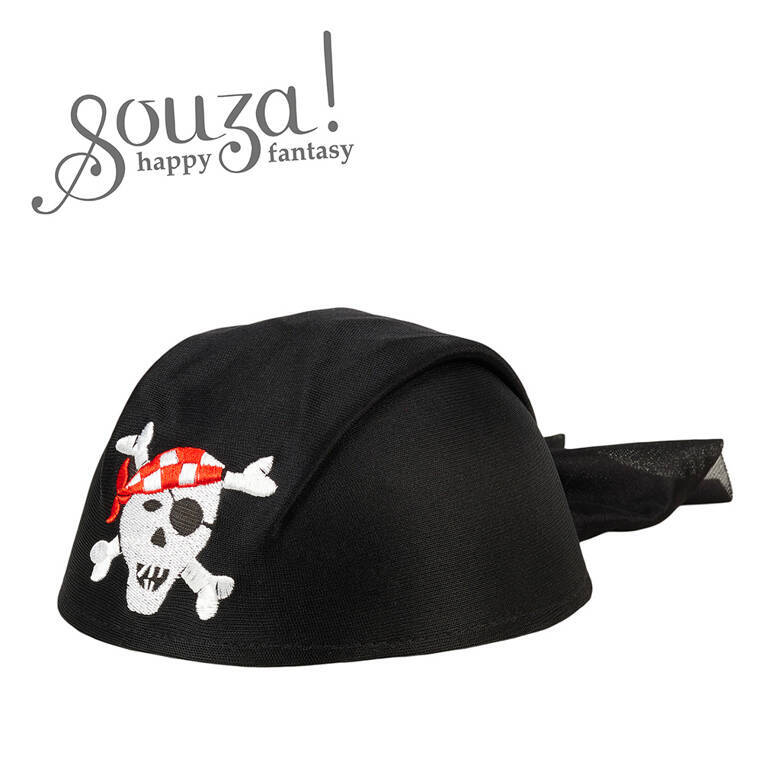 Souza! Bandana piracka O'Mally czarna