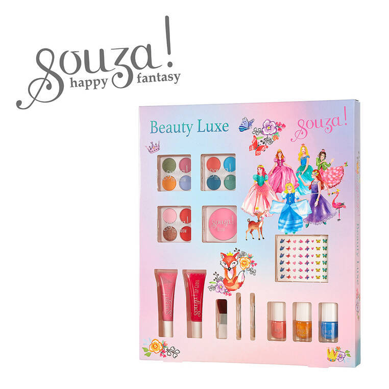 Souza! Kosmetyki do makijażu dla dzieci zestaw 13 el. Beauty Luxe