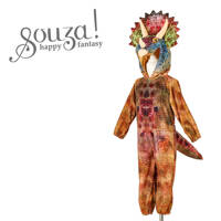 Souza! Kostium kombinezon kigurumi dinozaur Triceratops 5-7 lat